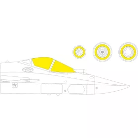   Eduard Accessories Su-57 1/48 for ZVEZDA - kabin- és ablakmaszk