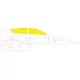Eduard Accessories F-16I SUFA 1/48 for KINETIC - kabin- és ablakmaszk