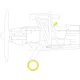 Eduard Accessories Ar 68F 1/48 for RODEN - kabin- és ablakmaszk