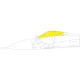 Eduard Accessories Su-33 1/48 for MINIBASE - kabin- és ablakmaszk
