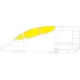 Eduard Accessories IA-58A Pucara 1/48 for KINETIC - kabin- és ablakmaszk
