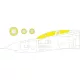 Eduard Accessories F-4B TFace 1/48 for TAMIYA - kétoldalas kabinmaszk (TFace)