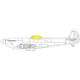   Eduard Accessories Spitfire Mk.XVI TFace for EDUARD - kétoldalas kabinmaszk (TFace)