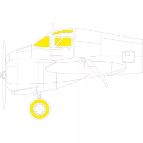   Eduard Accessories AT-9 Jeep TFace for DORA WINGS - kétoldalas kabinmaszk (TFace)