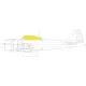 Eduard Accessories A6M2 Tface, for EDUARD - kétoldalas kabinmaszk (TFace)