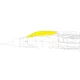 Eduard Accessories Tornado ECR TFace for EDUARD/REVELL - kétoldalas kabinmaszk (TFace)