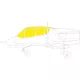 Eduard Accessories OV-10A for ICM - kabin- és ablakmaszk
