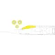 Eduard Accessories F-104S TFace for KINETIC - kétoldalas kabinmaszk (TFace)