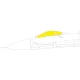 Eduard Accessories Su-27 TFace for GREAT WALL HOBBY - kétoldalas kabinmaszk (TFace)