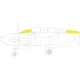 Eduard Accessories B-26K Invader for ICM - kabin- és ablakmaszk