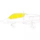 Eduard Accessories OV-10D+ for ICM - kabin- és ablakmaszk