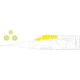 Eduard Accessories F-104A/C 1/48 - kabin- és ablakmaszk