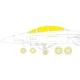 Eduard Accessories EA-18G 1/48 - kabin- és ablakmaszk