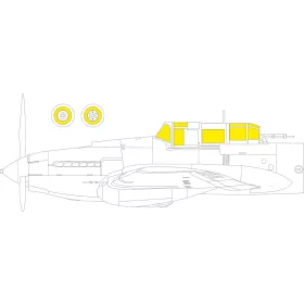   Eduard Accessories Il-2 mod. 1943 1/48 - kabin- és ablakmaszk