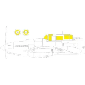   Eduard Accessories Il-2 mod. 1943 TFace 1/48 - kétoldalas kabinmaszk (TFace)