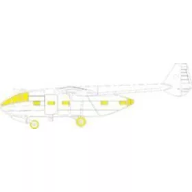 Eduard Accessories Go 242B 1/48 - kabin- és ablakmaszk