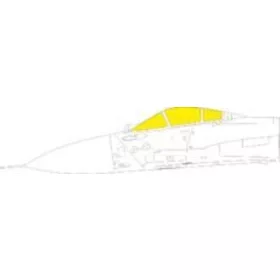   Eduard Accessories Su-27K TFace 1/48 - kétoldalas kabinmaszk (TFace)