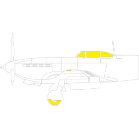 Eduard Accessories Yak-9D - kabin- és ablakmaszk