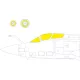 Eduard Accessories Buccaneer S.2C/D TFace for AIRFIX - kétoldalas kabinmaszk (TFace)