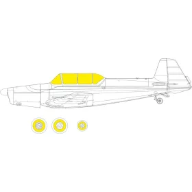   Eduard Accessories Z-326 TFace for EDUARD - kétoldalas kabinmaszk (TFace)