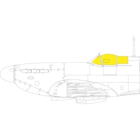   Eduard Accessories Spitfire Mk.V TFace for EDUARD - kétoldalas kabinmaszk (TFace)