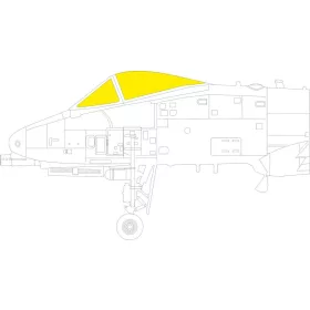   Eduard Accessories A-10C for HOBBY BOSS - kabin- és ablakmaszk