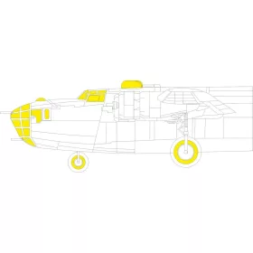   Eduard Accessories B-24D TFace 1/48 REVELL - kétoldalas kabinmaszk (TFace)