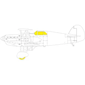   Eduard Accessories B.534 IV. serie TFace 1/48 EDUARD - kétoldalas kabinmaszk (TFace)