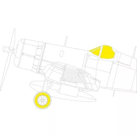   Eduard Accessories F4U-1D 1/48 HOBBY BOSS - kabin- és ablakmaszk
