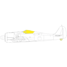  Eduard Accessories Fw 190A-4 1/48 EDUARD - kabin- és ablakmaszk