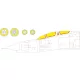 Eduard Accessories F-4E TFace 1/48 MENG - kétoldalas kabinmaszk (TFace)