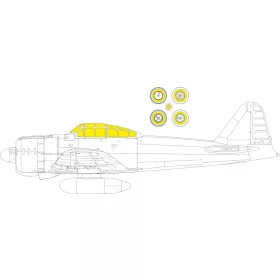   Eduard Accessories A6M2 Zero Type 21 Weekend 1/48 EDUARD - kabin- és ablakmaszk