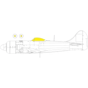   Eduard Accessories Tempest Mk.II Weekend 1/48 EDUARD - kabin- és ablakmaszk
