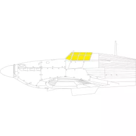   Eduard Accessories Hurricane Mk.I TFace 1/48 HOBBY BOSS - kétoldalas kabinmaszk (TFace)