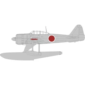   Eduard Accessories A6M2-N Rufe national insignia 1/48 EDUARD - felségjel-festő maszk