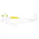 Eduard Accessories A6M3 Zero Type 32 Weekend 1/48 EDUARD - kabin- és ablakmaszk