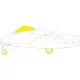 Eduard Accessories Vampire FB.5/9 1/48 AIRFIX - kabin- és ablakmaszk
