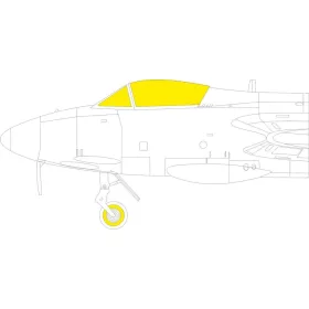   Eduard Accessories Hunter FGA.9/FR.10/GA.11 TFace  1/48 AIRFIX - kétoldalas kabinmaszk (TFace)