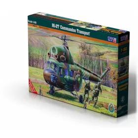 MisterCraft Mi-2T kommandós szállító 1:48 helikopter makett – MisterCraft F-152