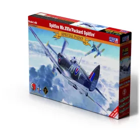 MisterCraft Spitfire Mk. XVI e Packard 1:48 repülőgép makett – MisterCraft F-182