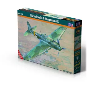 MisterCraft IL-2 Luftwaffe és magyar légierő 1:72 repülőgép makett – MisterCraft F-224