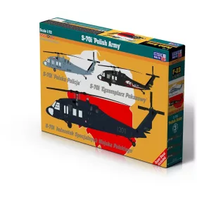 MisterCraft S-70i lengyel hadsereg 1:72 helikopter makett – MisterCraft F-23
