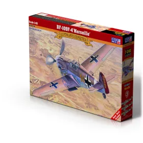 MisterCraft Messerschmitt Bf 109 német jelzésekkel 1:48 repülőgép makett – MisterCraft F-240