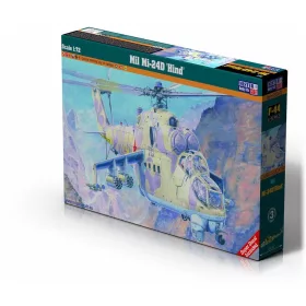 MisterCraft Mil Mi-24D Hind 1:72 helikopter makett – MisterCraft F-44