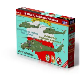 MisterCraft Mi-24W/D Pt.1 lengyel huszár 1:72 helikopter makett – MisterCraft F-46