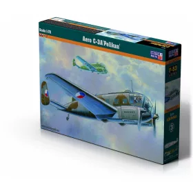 MisterCraft Aero C-3 Pelikan 1:72 repülőgép makett – MisterCraft F-53