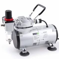   Fengda Mini airbrush compressor- Mini csendes - egyhengeres airbrush kompresszor FD-18-2