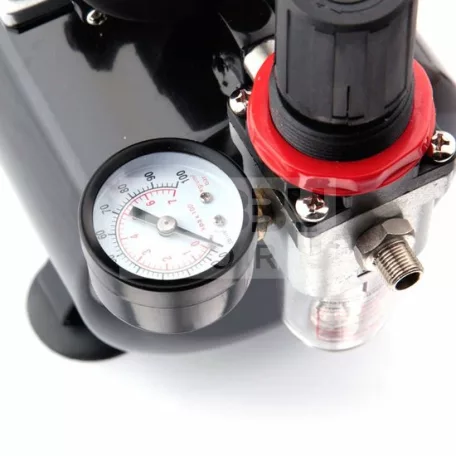 Fengda Airbrush mini compressor with air reservoir- Mini csendes - egyhengeres levegőtartályos (3L) airbrush kompresszor FD-186