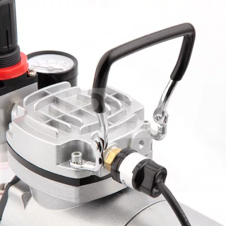 Airbrush készlet egyhengeres mini kompresszoral - Airbrush Set Fengda FD-130 with compressor FD18-2K