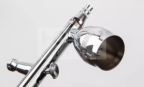 FENGDA FE-183K Szórópisztoly készlet (Airbrush Gun Set) 0.3-0.5-0.8-ös dűznivel-tűvel és légkábellel FE-183K